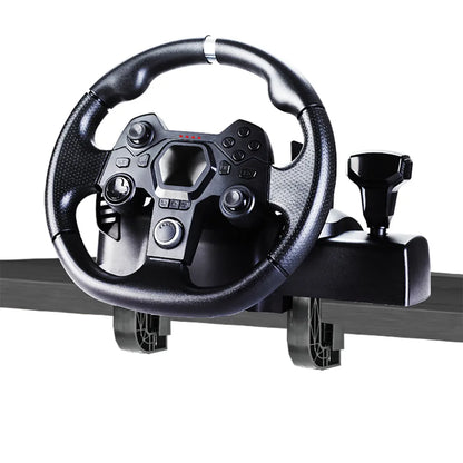 270 Degree Racing Steering Wheel Vibration Controller Game Simulation Racing Pedals for switch/xbox 360/one/pc/ps4/3/Android
