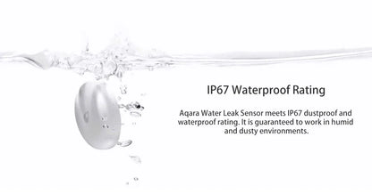 Aqara Water Leak Sensor ZigBee Water Immersing Detector Alarm Security Soaking Sensor Home Assistant for Xiaomi Mi Home Homekit