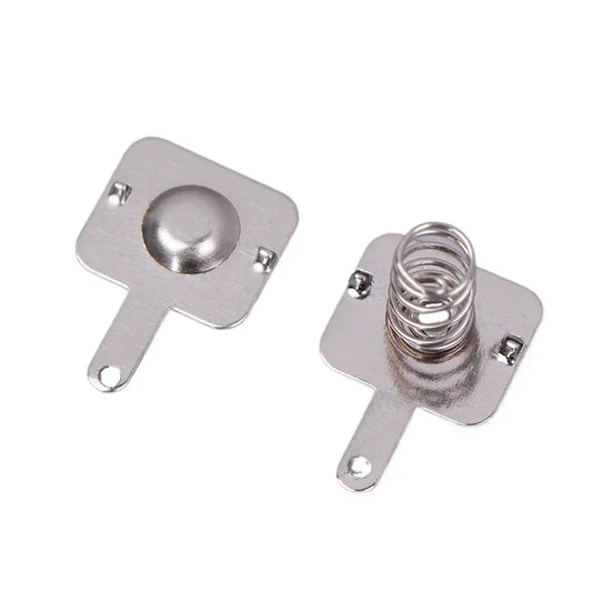 20pcs Battery Shrapnel 18650 Battery Spring Positive And Negative Contact Pieces 10pairs Battery Spring Piece Toy Spring Piece