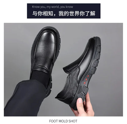 2023 Genuine Shoes Men Casual Sneakers Comfort Design Man Shoe Business Leather Loafers Men Shoes Moccasins Tooling Shoe
