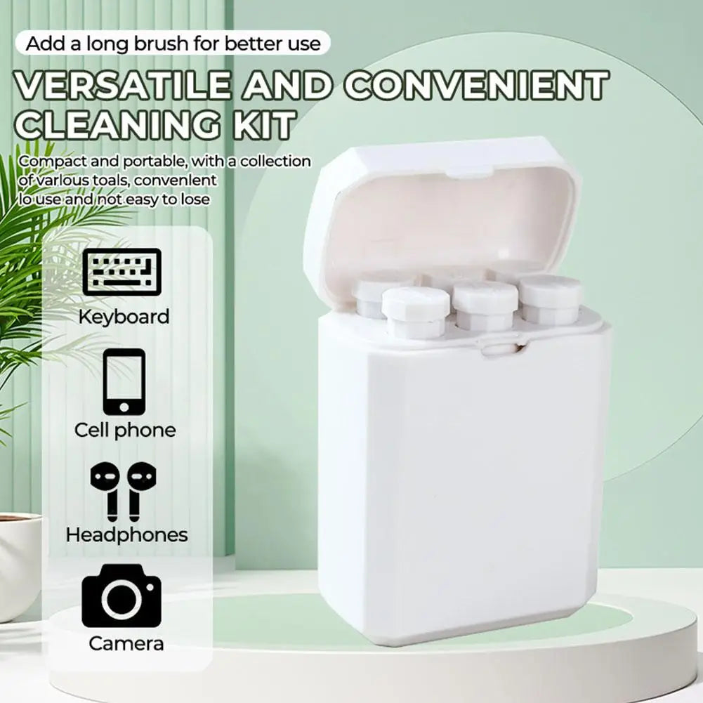 Multifunctional Keyboard Bluetooth Earbuds Cleaning Brush Mobile Phone Laptop Screen Computer Cleaner Dust Removal Brush