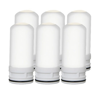 10 PCS Faucet Water Filter Ceramic Replacement Cartridge Remove Practical Durable
