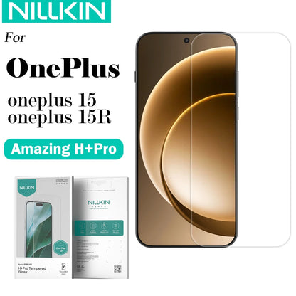 NILLKIN For OnePlus 15 15R H + Pro Series Screen Tempered Glass 9H Anti Explosion Screen Protector Film