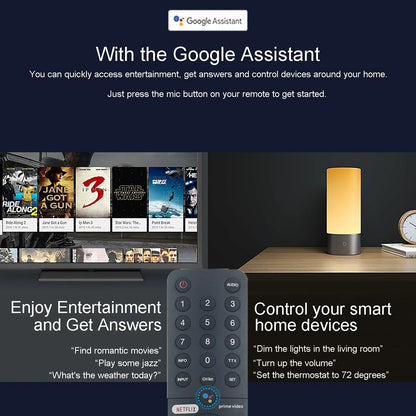 XMRM-19 360° Bluetooth Voice Remote Control for Xiaomi Mi TV Android 4K P1 Q1 Smart TV Fit for L32M6-6AEU L43M6-6AEU  L75M6-ESG