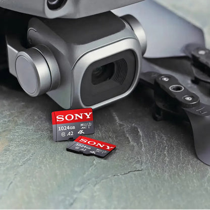 SONY SD Memory Card Extreme Micro TF SD Card 128GB 256GB 1TB 512GB A2 U3 V60 Flash Cards For Xiaomi Phone PC Camera