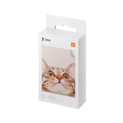 Original Xiaomi 3-inch ZINK Pocket Paper Self-adhesive Photo Print Sheets For Xiaomi Mini Pocket Photo Printer/Pocket Printer 1S