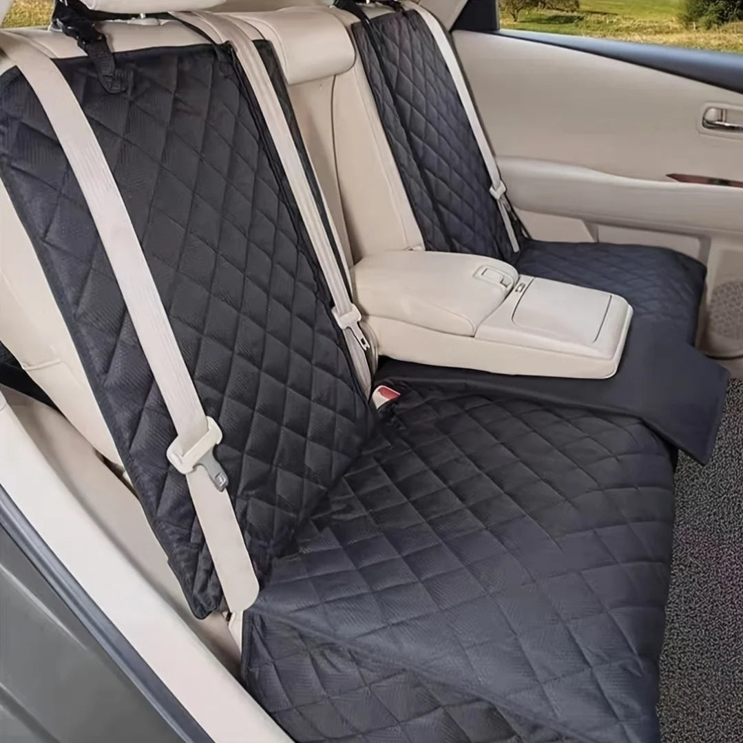Premium Dog Car Seat Cover Durable Scratch Proof Slip Resistant Washable Pet Back Seat Protector