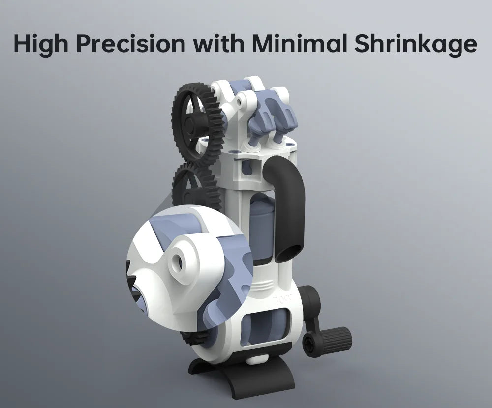 Newest Anycubic 20kg ABS-Like+ Resin Pro 2 Rapid UV Curing 405nm Standard Photopolymer Resin ABS 3D Resin High Precision for LCD