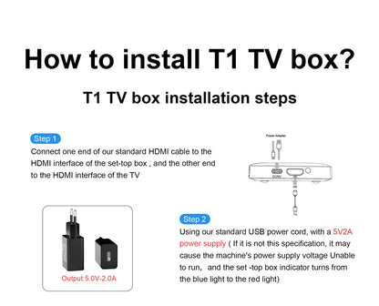 Android16 Smart Home Theater TV Box AllwinnerH313 Google Assistant Netflix Streaming Bluetooth Media Player 2G16G 2.4G5G Wifi T1