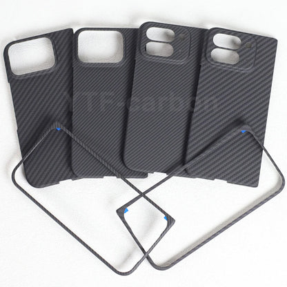 YTF-Carbon new style for Google Pixel 10 Pro fold Kevlar carbon fiber hinge protection cover ultrathin 10 Pro fold phone case