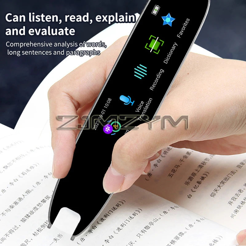 A26S Scan Translation Pen Exam Reader Voice Language Translator Device with Touchscreen WiFi/Offline Function번역펜