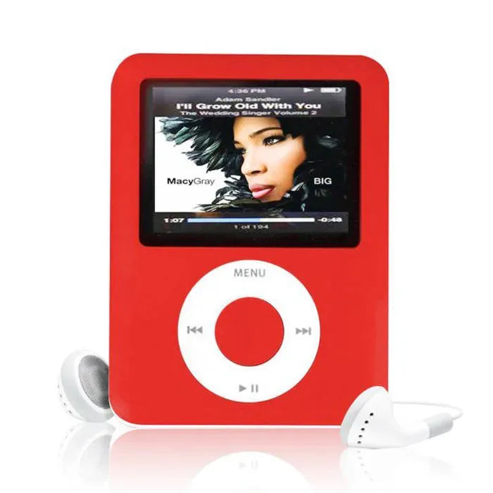 4/8GB Portable Mini MP3/MP4 Player Touch Key Walkman with Video Radio Classic HiFi Music Player Sound Can Be Played Externally