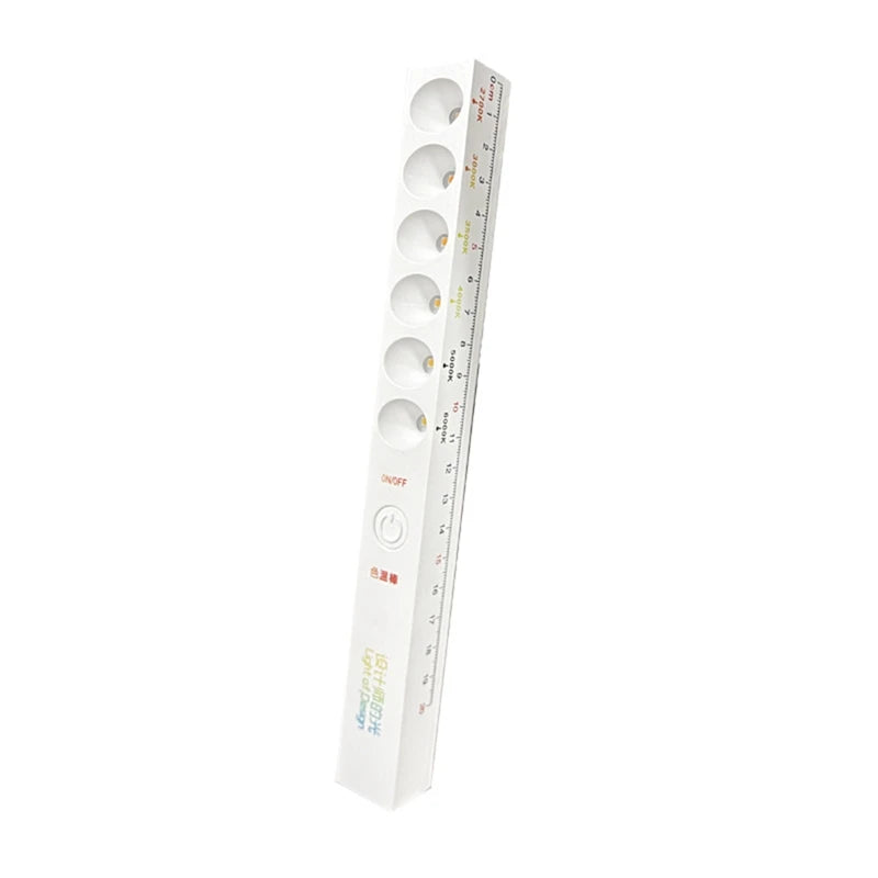 6 Modes Color Temperature Lamp Ick Rechargeable 2700KK6000K Photography Light Wand Lighting Motion Sensor Light Tester Tool A