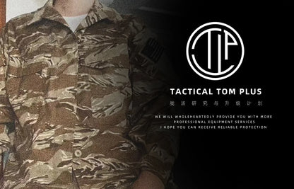 Tactical Tom vs. Quick Drying T-shirt, Long Sleeve Combat Jacket, V-neck Soft and Comfortable Outdoor Sportswear