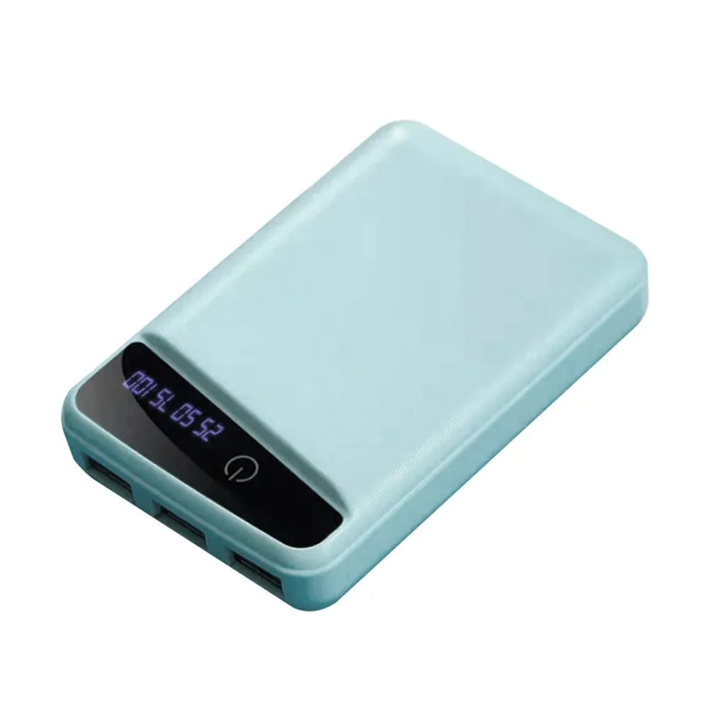 DIY Power Bank Box Rechargeable Flat Head Battery Charger Outer Case for Mobile Phone Tablet