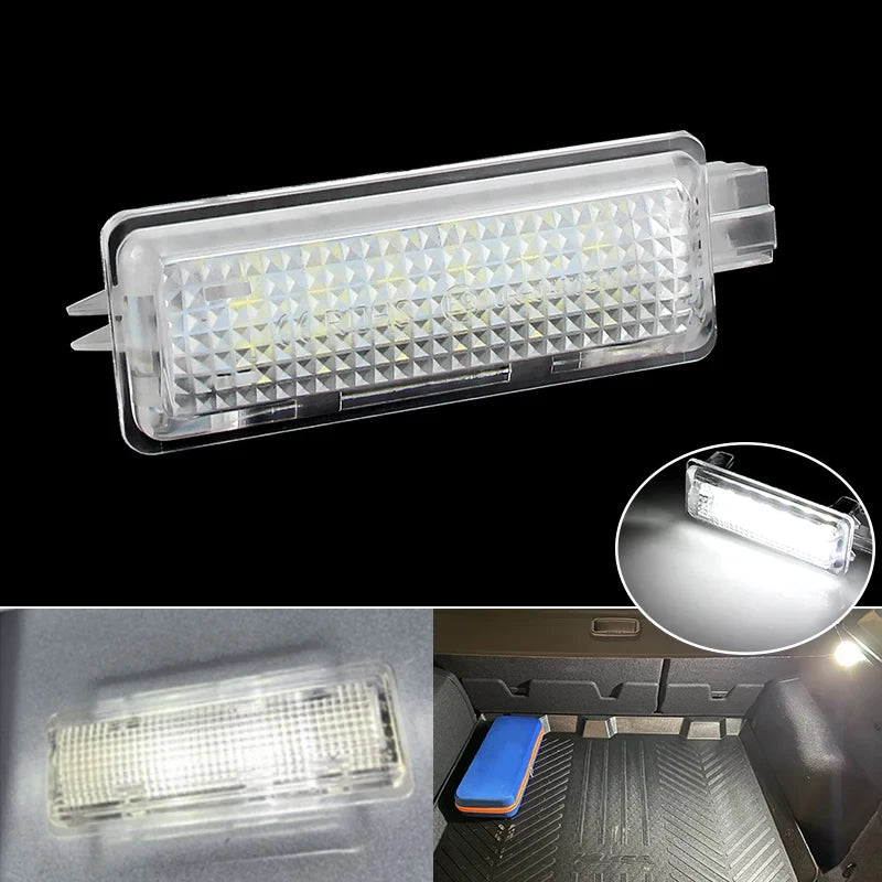 1pc/2pcs Car LED Welcome Projector Courtesy Door Light for Ford Focus Kuga 2013~up Canbus DC12V Bright Interior Led Lights White