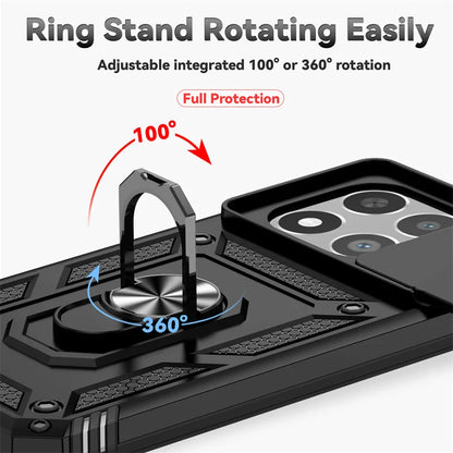 Armor Funda for Xiaomi 15T Pro 5G Case Car Magnetic Holder Ring Phone Case for Xiaomi 15 T Mi15tpro Xiaomi15T Lens Protect Cover