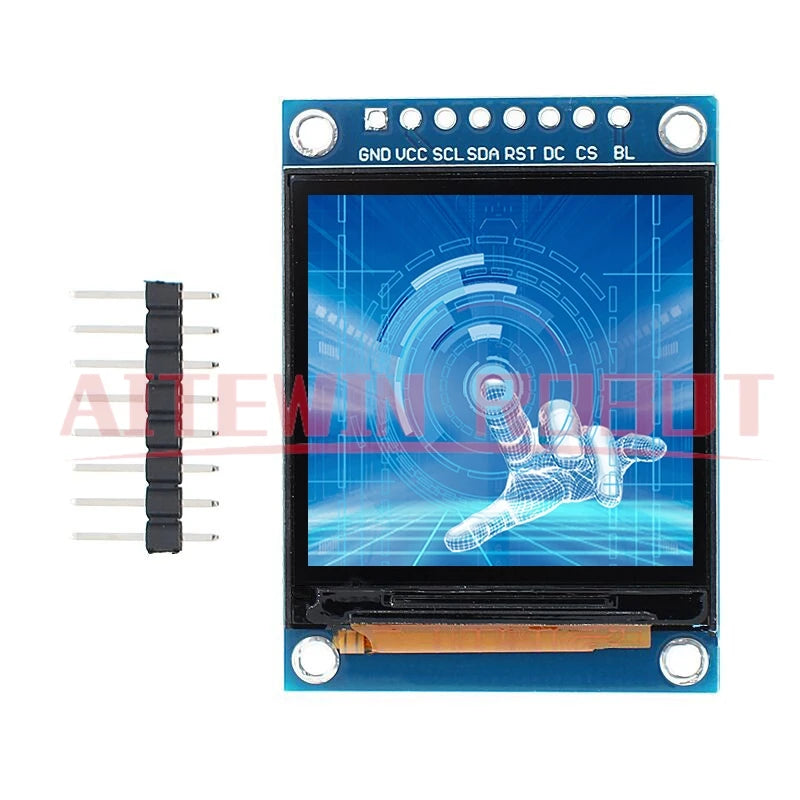 1.54 Inch 1.54" Full Color TFT Display Module HD IPS LCD LED Screen 240x240 SPI Interface ST7789 For Arduino