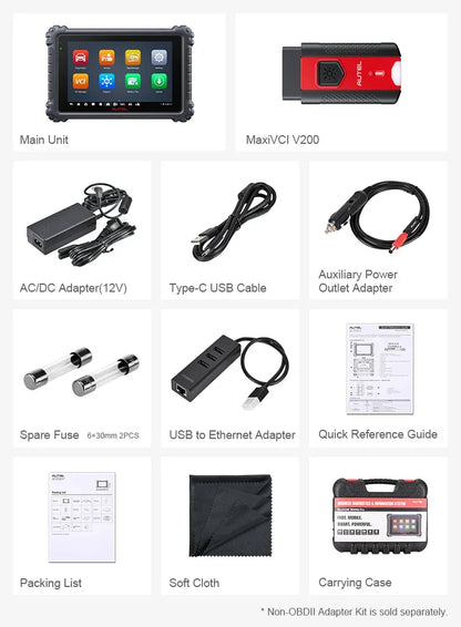 Autel MaxiCOM MK906 Pro-TS Full TPMS Car Diagnostic Scanner Tpms Sensor Programmer CAN FD DoIP ECU Coding Tools PK MK906PRO