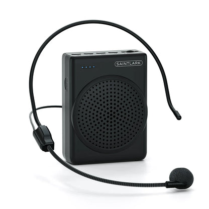 SAINTLARK S22 Bluetooth Voice Amplifier Portable For Teaching Lecture Tour Guide Promotion U-Disk Megaphone Microphone Speaker