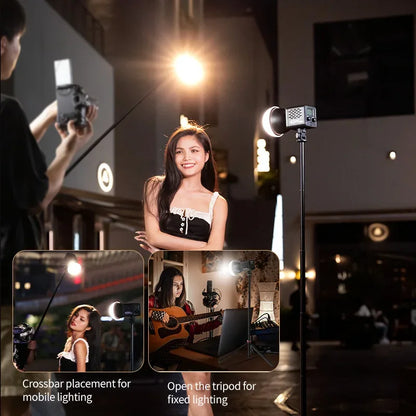 Ulanzi MT-79 2M Aluminum Alloy Light Stand Protable Tripod Stand for DSLR Smartphone Camera LED Video Light Flash Projector