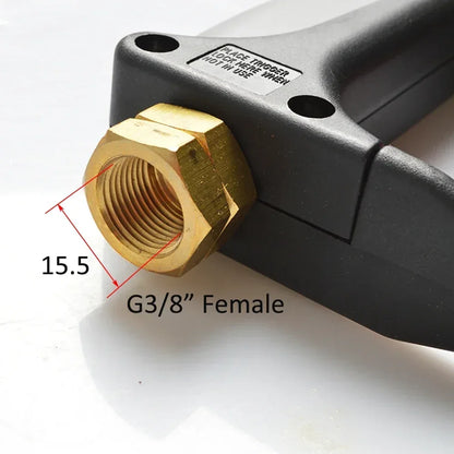 High Pressure Water Spray Gun 280bar 4000psi G3/8" Inlet for Professional and Commercial Electric Gasoline High Pressure Washers