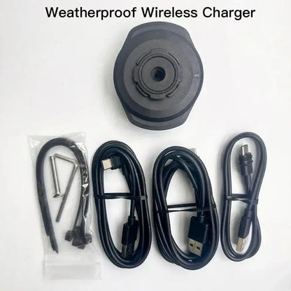 Motorcycle Mount Wireless Charger