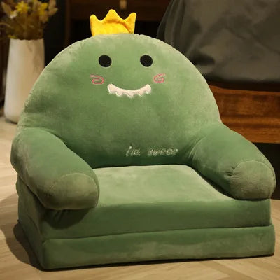 Sofas Children Sofa Cute Cartoon Lazy Folding Small Sofa Bed Girl Princess Baby Toddler Dual-purpose Child Seat All sofas