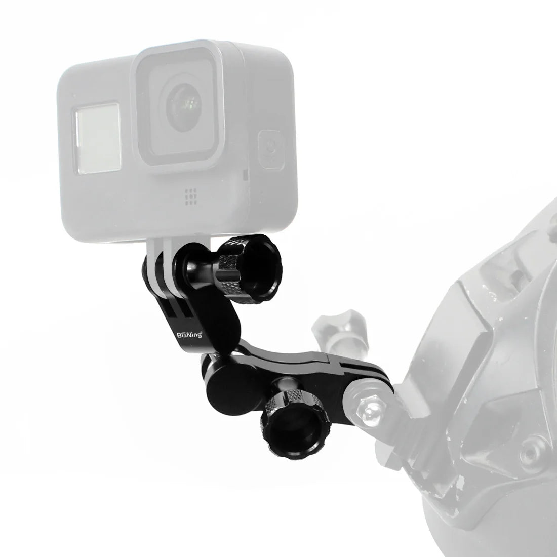 Universal Aluminum Arm Adapter Mount Bracket Connector W/ Knob 1/4'' Inch Screw for GoPro for OSMO Action YI Sports DSLR Cameras