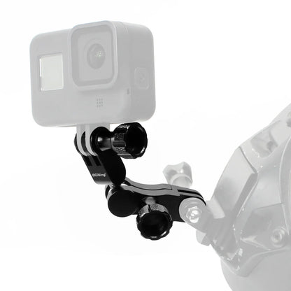 Universal Aluminum Arm Adapter Mount Bracket Connector W/ Knob 1/4'' Inch Screw for GoPro for OSMO Action YI Sports DSLR Cameras