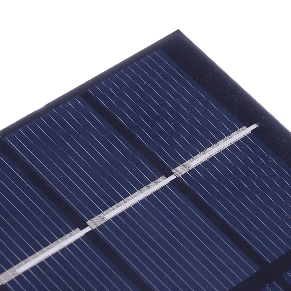 3/5W Battery Charger Solar Panel USB Output Polycrystalline Solar Panel Mobile Power Supply Lightweight for Charger 3.7V Battery
