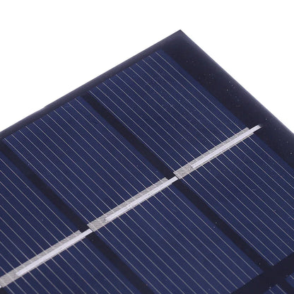 3/5W Battery Charger Solar Panel USB Output Polycrystalline Solar Panel Mobile Power Supply Lightweight for Charger 3.7V Battery