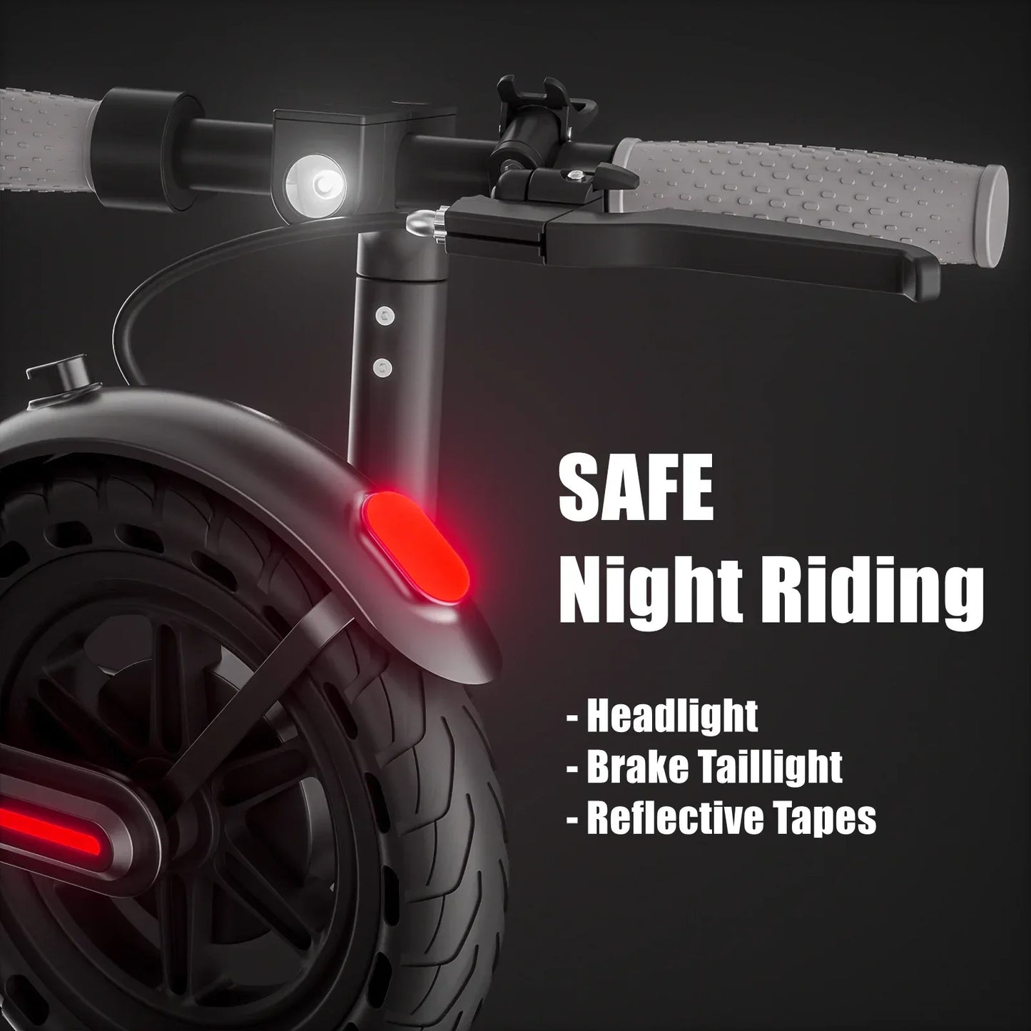 ATSANT Adult Electric Scooter 31/35km/h 500W/1000W 35KM/50KM Long Range 8.5/10Inch Tyre 10.5/14.5Ah Large Battery Kick Scooter