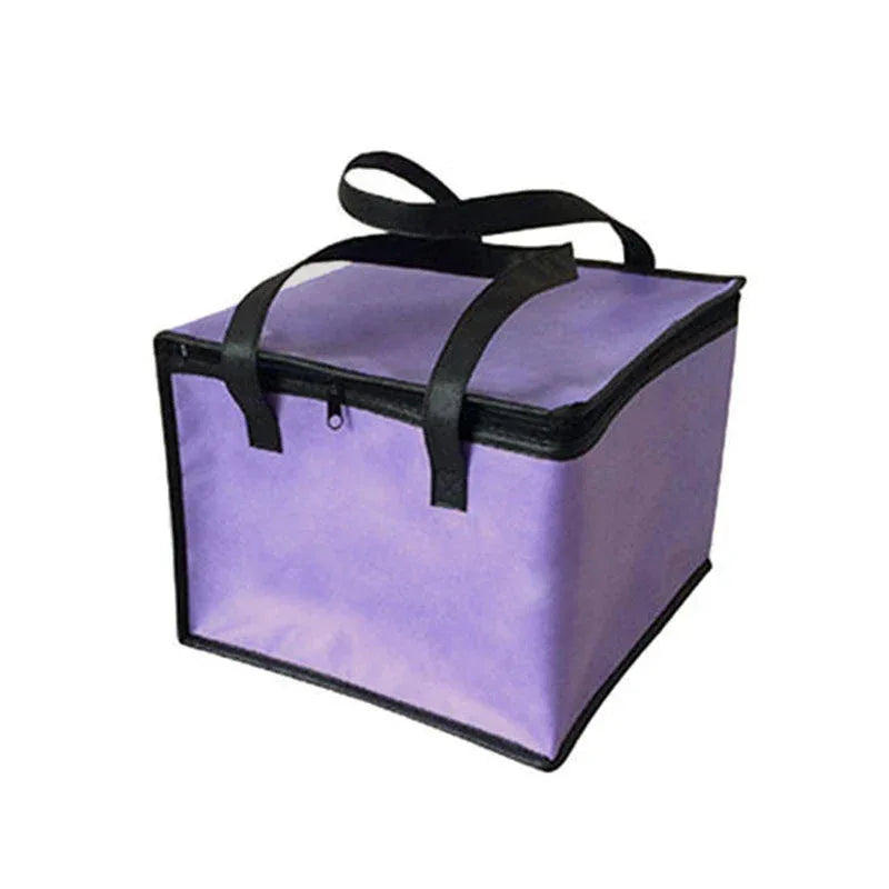 High-capacity Non-Woven Thermal Lunch Bag Insulation Food Package Portable Camping Picnic Pack Bags Cooler Drink Carrier