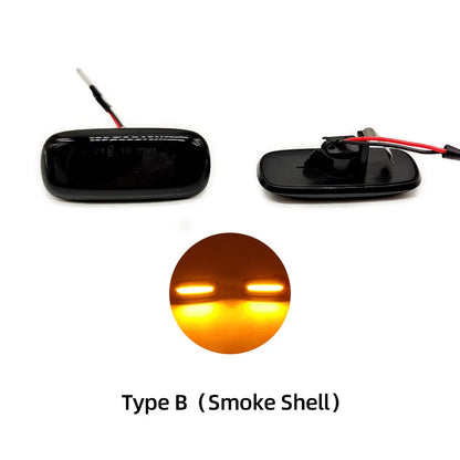 1 Set for Audi A3 S3 8L 2000-2003 A8 D2 1999-2002 TT 8N 2000-2006 LED Dynamic Side Marker Turn Signal Lights Indicator Lamps