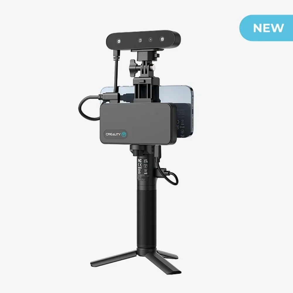 Creality CR-Scan Ferret Pro 3D Scanner Handheld Anti-shake Tracking WiFi6 24-bit full-color Wireless Scanning 0.1mm Accuracy