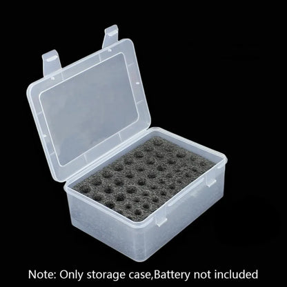 Battery Storage Organizer Holder Holds 54 AA AAA Batteries Battery Box Case Garage Container Home Drawer Organization Dispenser