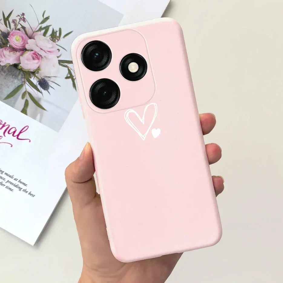 For Tecno Spark 20 Case Spark 20C BG7n Prety Girls Butterfly Painted Phone Case For Tecno Spark 20 Pro Spark20 C Soft TPU Fundas