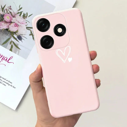 For Tecno Spark 20 Case Spark 20C BG7n Prety Girls Butterfly Painted Phone Case For Tecno Spark 20 Pro Spark20 C Soft TPU Fundas