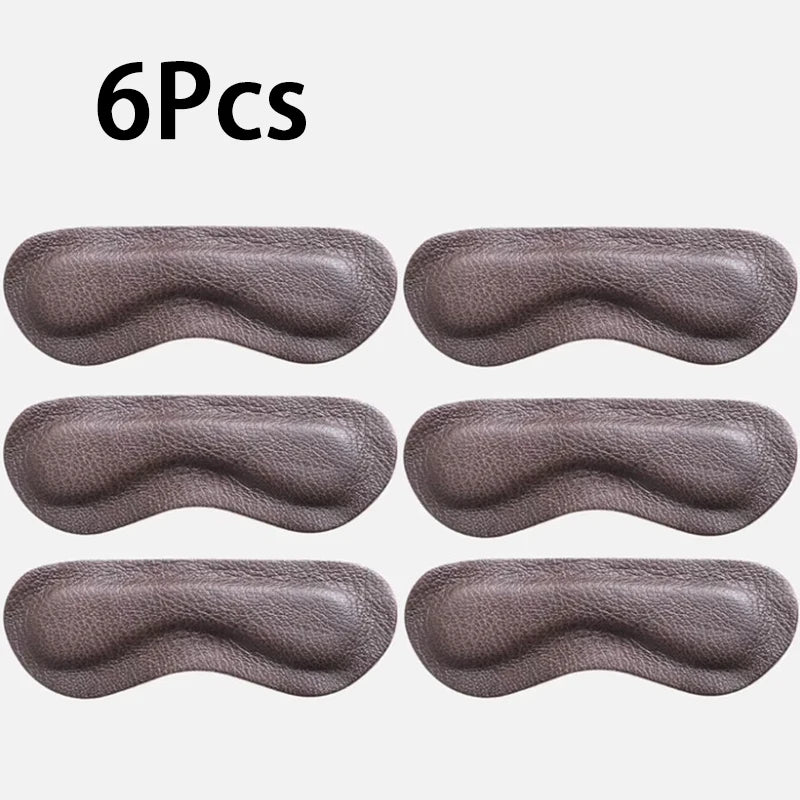 Cowhide Heel Protectors Stickers Sneakers Heels Feet Pads Genuine Leather Non Slip Shoe Pads Foot Pain Relievers Shoes Inserts