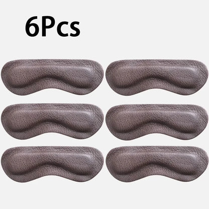 Cowhide Heel Protectors Stickers Sneakers Heels Feet Pads Genuine Leather Non Slip Shoe Pads Foot Pain Relievers Shoes Inserts