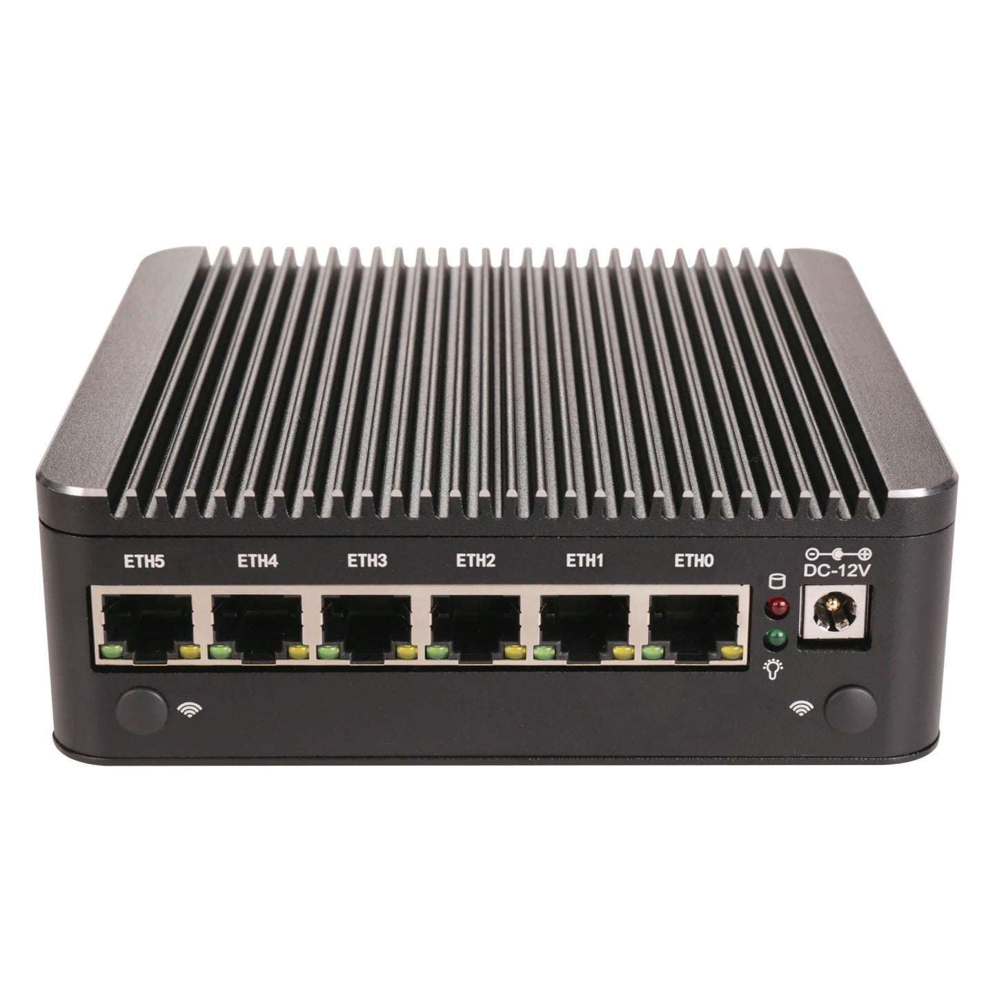Intel N100 8505 7505 6305 6x i226-V 2.5G Firewall Server Fanless Mini PC DDR4 NVMe 1*COM Type-C pfSense OPNsense Mini Computer