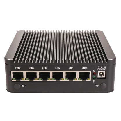 Intel N100 8505 7505 6305 6x i226-V 2.5G Firewall Server Fanless Mini PC DDR4 NVMe 1*COM Type-C pfSense OPNsense Mini Computer