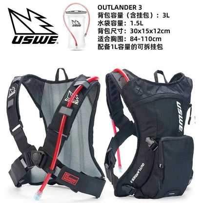 Bag Backpack Durable Water Pack Forest Trail Off-Road Motorcycle Long-DistaSpecial Offer Green Trail Off-Road Sweden USWE Water