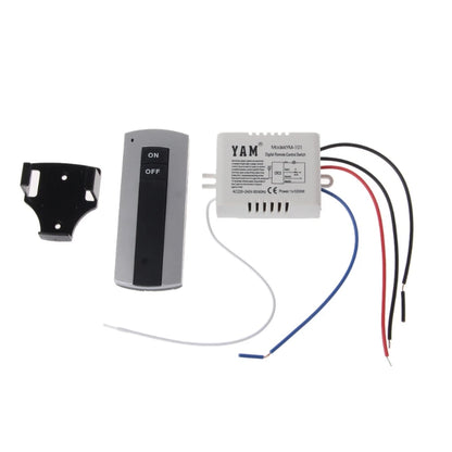Wireless 1 Channel ON/ Lamp Remote Control Receiver Transmitter