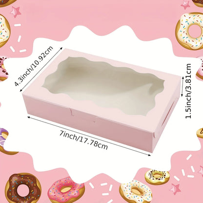 Bakery packaging box, bakery candy gift packaging box, Christmas party gift box, foldable box，Wedding and Mother's Day gift bags