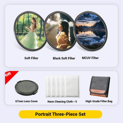 WalkingWay for XiaoMi 15 Ultra Phone Lens Filters 67mm Phone Filter Set 13/14/15 Ultra General ND CPL GND Soft Star Flare Filter