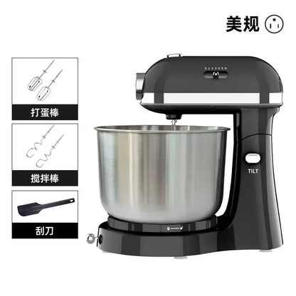 110V/220V Dragon Stand Mixer Small Household Multi-function Dough Kneader Cream Whisker Automatic LAB