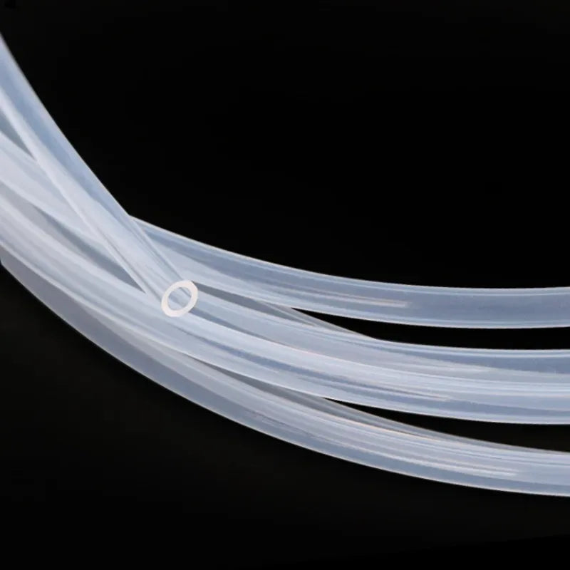 1/3/5/10M Transparent PTFE Tube For 3D Printer Parts Pipe ID 0.8 1 2 2.5 3 4 5 6 7 8 10mm F46 Insulated Hose Rigid Pipe 600V 3KV