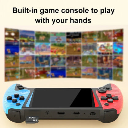 Portable Game Console 3.5inch LCD Screen Built-in 500 Games Nostalgic Game Console 1200mAh Video Game Console for Single Player